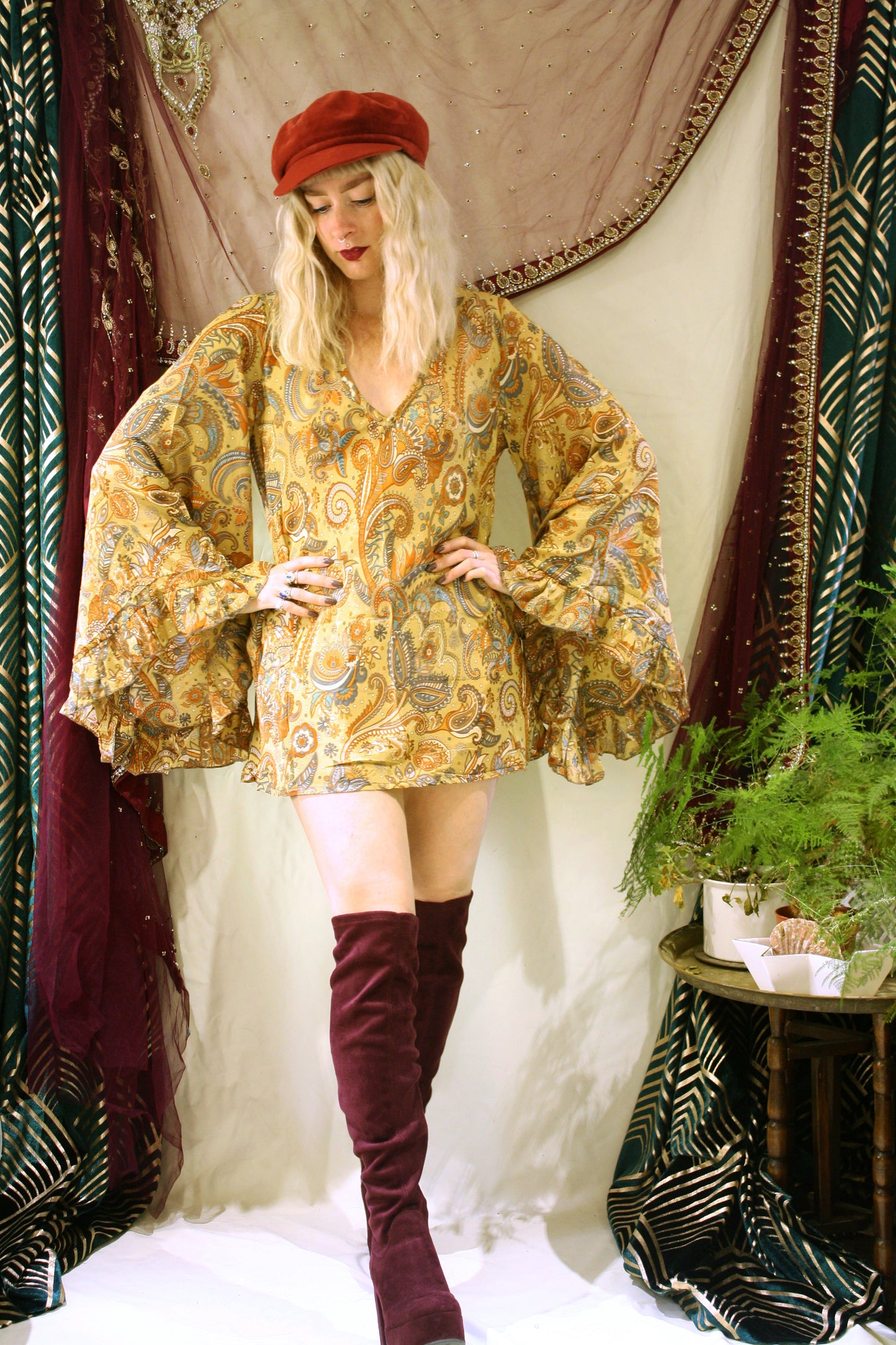 [Premium Quality Retro Bohemian Clothing & Vintage Accessories For Women Online]-AMBAAR BAZAAR