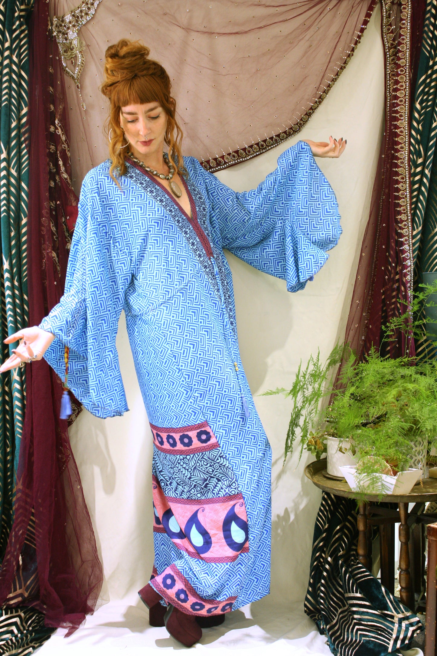 [Premium Quality Retro Bohemian Clothing & Vintage Accessories For Women Online]-AMBAAR BAZAAR