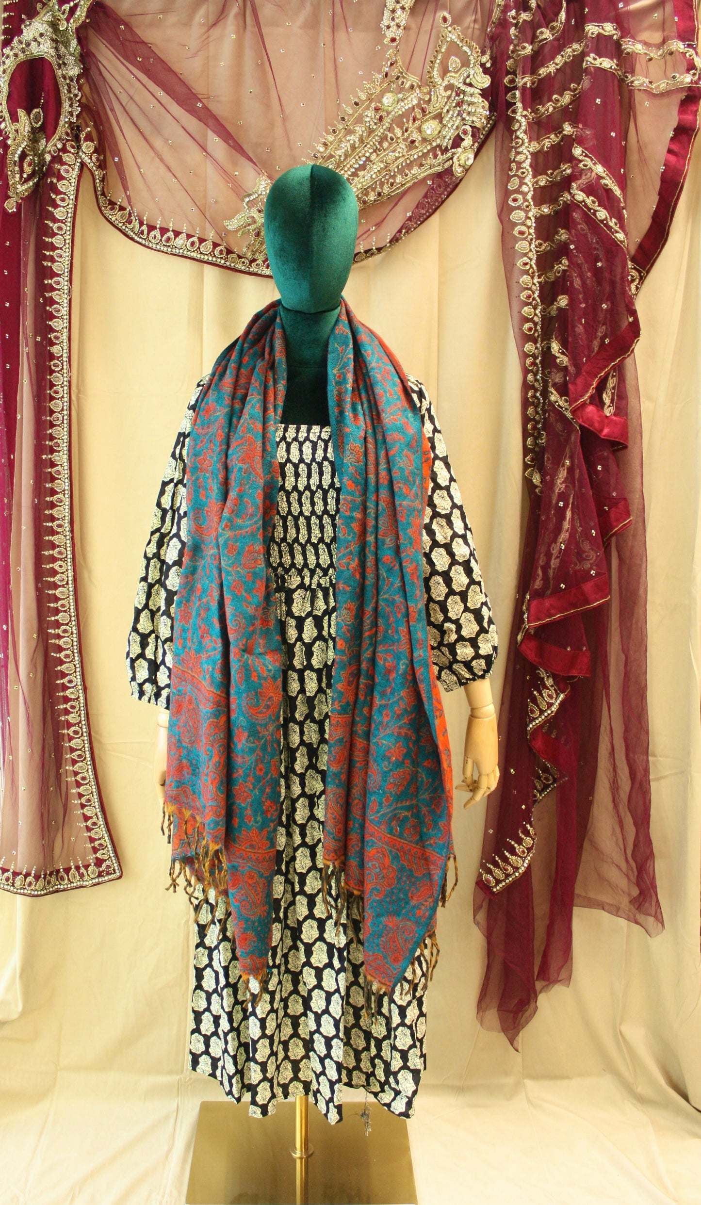 [Premium Quality Retro Bohemian Clothing & Vintage Accessories For Women Online]-AMBAAR BAZAAR