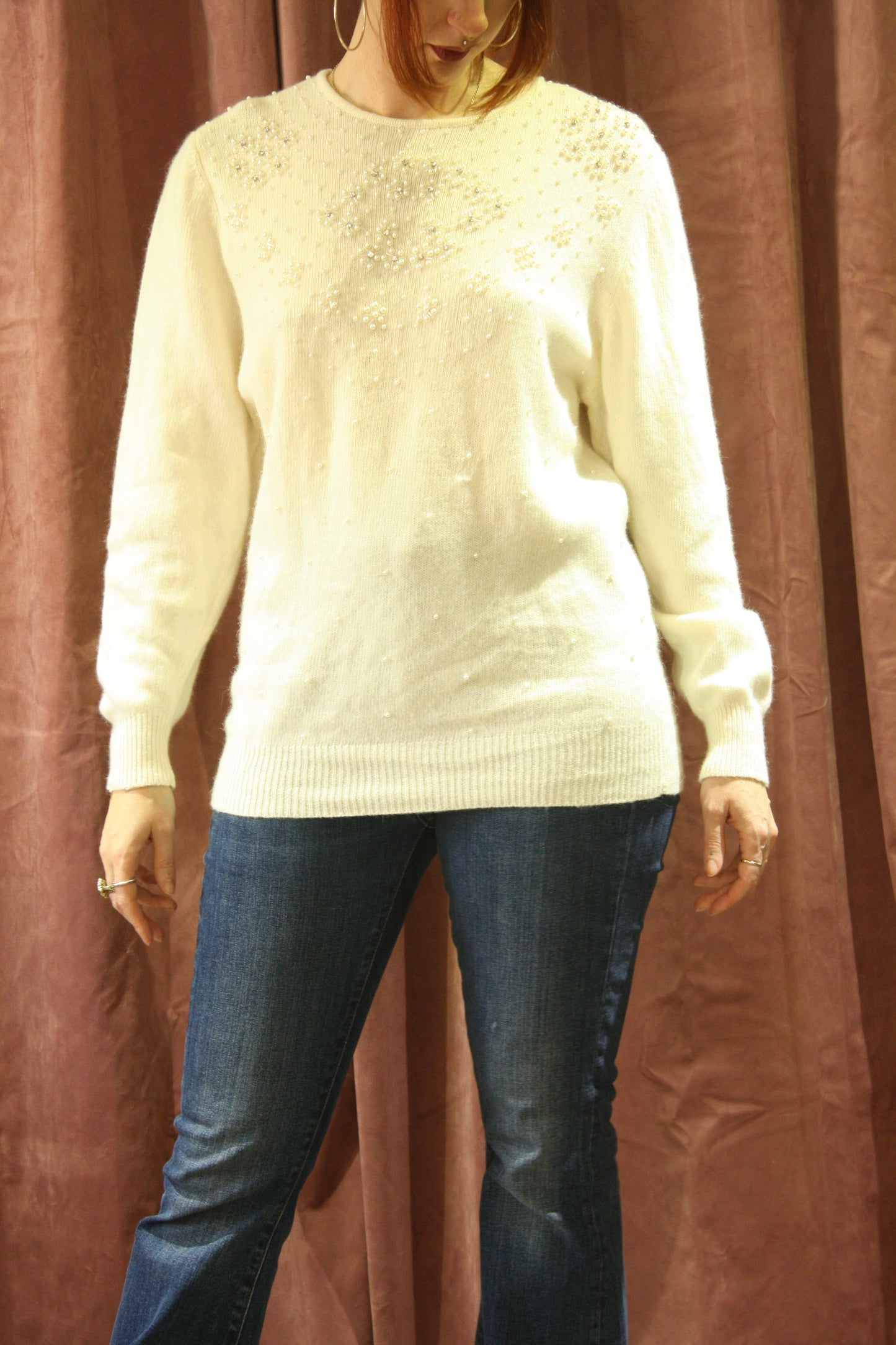 Vintage Sparkle Knit