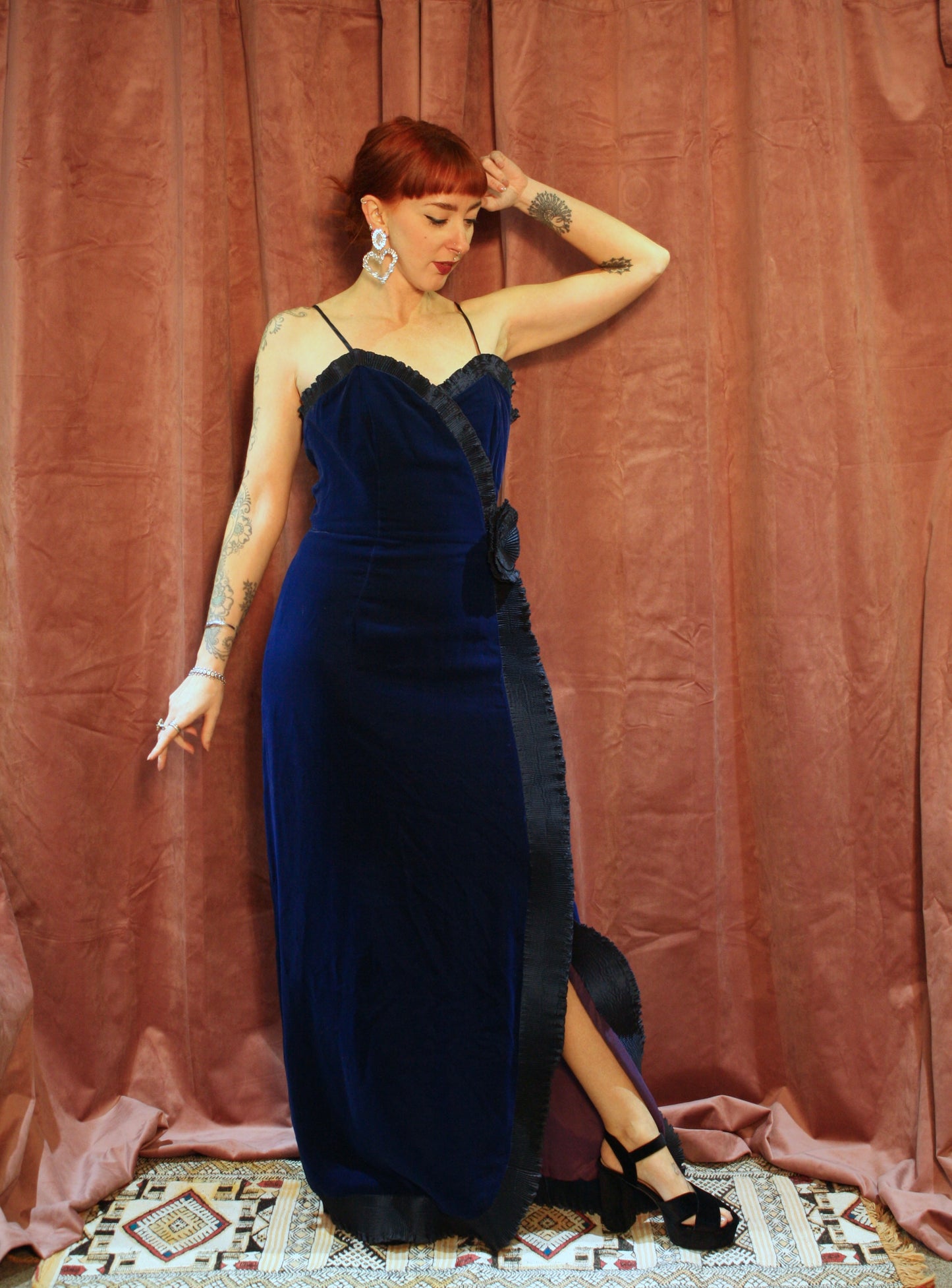 Vintage John Charles Floor Length Gown