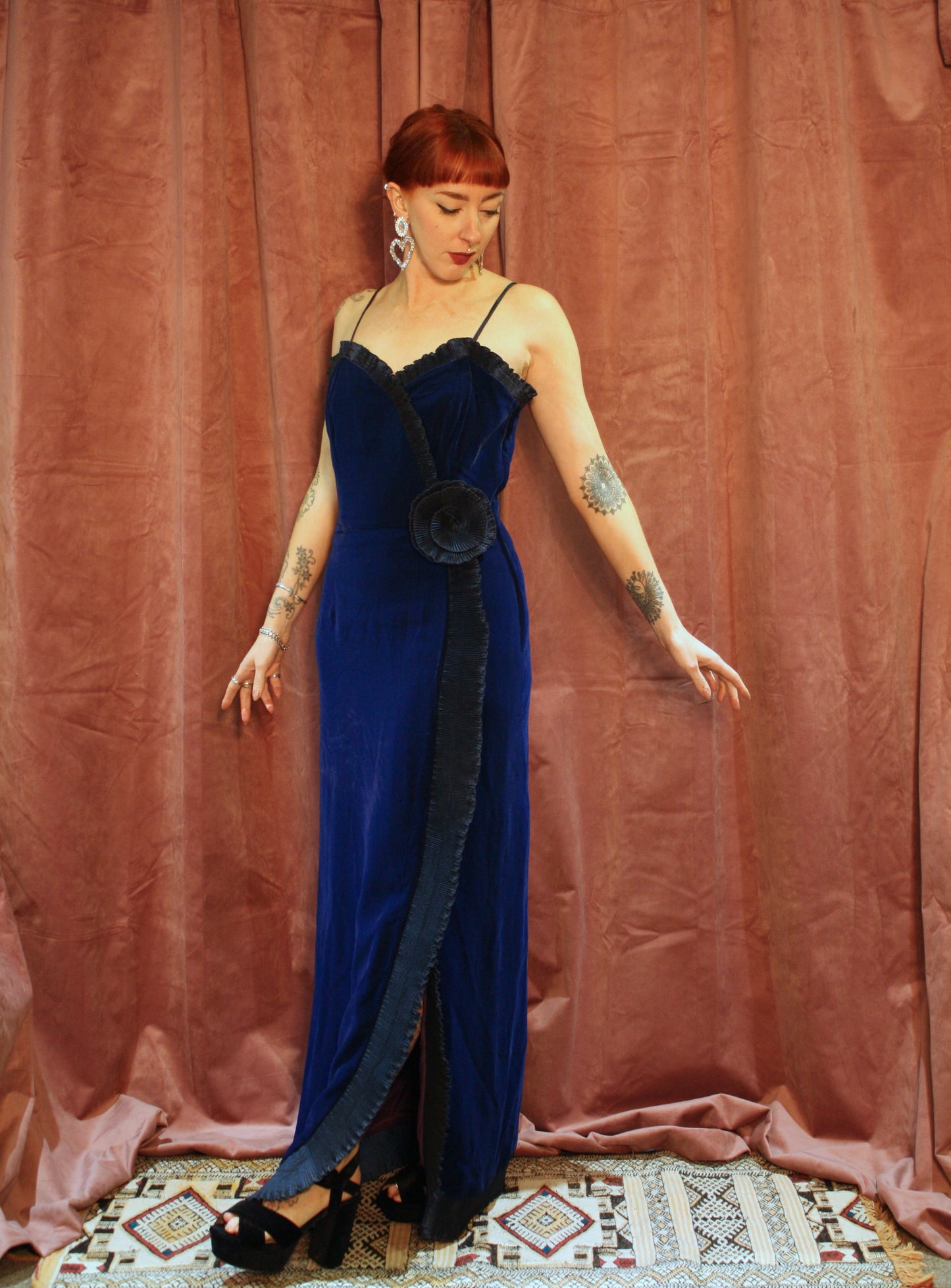 Vintage John Charles Floor Length Gown