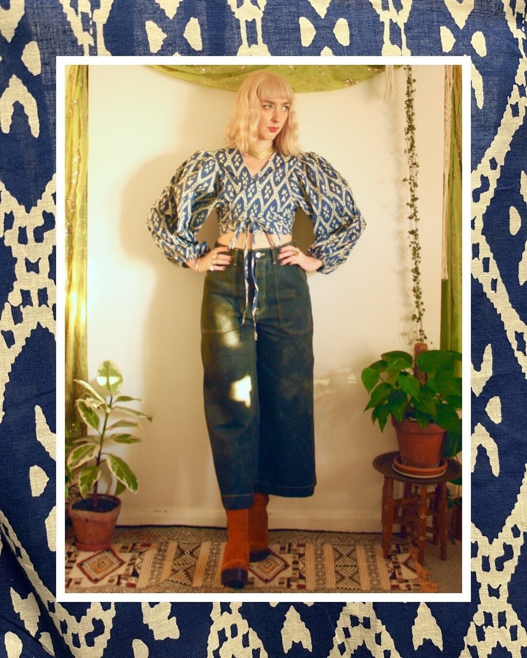 [Premium Quality Retro Bohemian Clothing & Vintage Accessories For Women Online]-AMBAAR BAZAAR